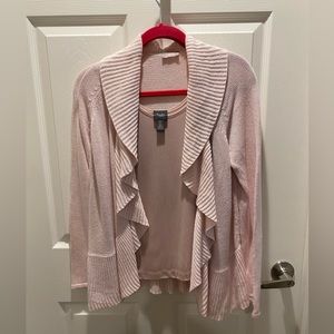 Chico's Sweater and Tank Combo - Pretty Pink
